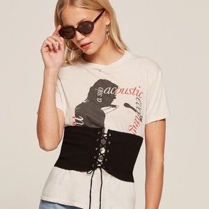 Reformation Cynthia Corset NWT